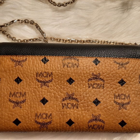 Authentic MCM Millie Viseto Colorblock Crossbody Bag - Picture 5 of 8